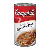 Campbell's&nbsp;R&W Condensed Soup&nbsp;Vegetable Beef Family Size Full-Size Picture